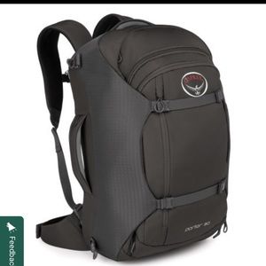black Osprey Porter 30-liter backpack
